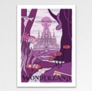 Wonderland Vintage Travel Poster A3 Art Print - Book