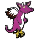 Pink Dragon Pin Badge - Book