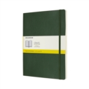 Moleskine Extra Large Squared Softcover Notebook : Myrtle Green - Book