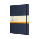 Moleskine Sapphire Blue Extra Large Ruled Notebook Soft - Book
