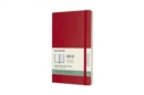 Moleskine 2022 18-Month Weekly Large Softcover Notebook : Scarlet Red - Book