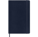 Moleskine 2024 12-Month Daily Large Softcover Notebook : Sapphire Blue - Book