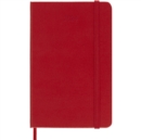 Moleskine 2024 12-Month Daily Pocket Hardcover Notebook : Scarlet Red - Book
