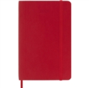 Moleskine 2024 12-Month Daily Pocket Softcover Notebook : Scarlet Red - Book