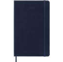 Moleskine 2024 12-Month Weekly Large Hardcover Notebook : Sapphire Blue - Book