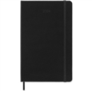 Moleskine 2024 12-Month Weekly Large Hardcover Notebook : Black - Book