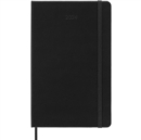 Moleskine 2024 12-Month Weekly Horizontal Large Hardcover Notebook : Black - Book
