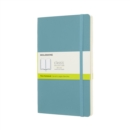 Moleskine Reef Blue Notebook Large Plain Soft - Book