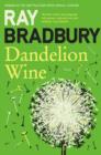 Dandelion Wine - Book