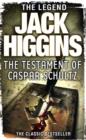 The Testament of Caspar Schultz - eBook