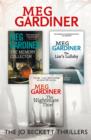 Meg Gardiner 3-Book Thriller Collection : The Memory Collector, the Liar’s Lullaby, the Nightmare Thief - eBook