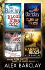 Alex Barclay 4-Book Thriller Collection : Blood Runs Cold, Time of Death, Blood Loss, Harm’s Reach - eBook