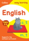 English Ages 3-5 : Prepare for School with Easy Home Learning - Book