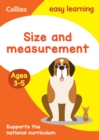 Size and Measurement Ages 3-5 : Ideal for Home Learning - Book
