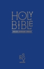 Holy Bible: English Standard Version (ESV) Anglicised Pew Bible (Blue Colour) - Book