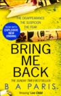 Bring Me Back - eBook
