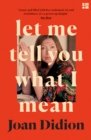 Let Me Tell You What I Mean - Book