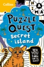 Puzzle Quest Secret Island : Solve More Than 100 Puzzles in This Adventure Story for Kids Aged 7+ - Book