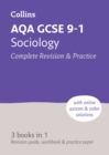 AQA GCSE 9-1 Sociology All-in-One Complete Revision and Practice : Ideal for Home Learning, 2023 and 2024 Exams - Book
