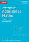 Cambridge IGCSE™ Additional Maths Teacher’s Guide - Book