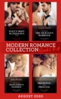 Modern Romance August 2020 Books 5-8 : Italy's Most Scandalous Virgin / the Terms of the Sicilian's Marriage / the Price of a Dangerous Passion / Promoted to His Princess - eBook