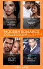 Modern Romance July 2021 Books 5-8: A Bride for the Lost King (The Heirs of Liri) / Married for One Reason Only / The Flaw in His Red-Hot Revenge / The Italian's Doorstep Surprise - eBook
