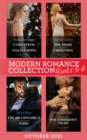Modern Romance October 2021 Books 5-8 : Unwrapped by Her Italian Boss (Christmas with a Billionaire) / the Bride He Stole for Christmas / the Billionaire's Proposition in Paris / Pregnant After One Fo - eBook