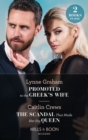 Promoted To The Greek's Wife / The Scandal That Made Her His Queen: Promoted to the Greek's Wife (The Stefanos Legacy) / The Scandal That Made Her His Queen (Pregnant Princesses) (Mills & Boon Modern) - eBook