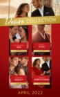 The Desire Collection April 2022: Staking a Claim (Texas Cattleman's Club: Ranchers and Rivals) / Lost and Found Heir / Montana Legacy / One Night Expectations - eBook