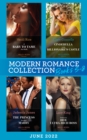Modern Romance June 2022 Books 5-8: A Baby to Tame the Wolfe (Passionately Ever After...) / Cinderella in the Billionaire's Castle / The Princess He Must Marry / Undone by Her Ultra-Rich Boss - eBook