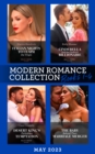 Modern Romance May 2023 Books 1-4 : Italian Nights to Claim the Virgin / Cinderella and the Outback Billionaire / Desert King's Forbidden Temptation / the Baby Behind Their Marriage Merger - eBook
