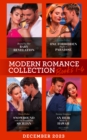 Modern Romance December 2023 Books 1-4 : Bound by Her Baby Revelation (Hot Winter Escapes) / One Forbidden Night in Paradise / Snowbound with the Irresistible Sicilian / an Heir Made in Hawaii - eBook