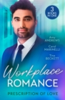 Workplace Romance: Prescription Of Love : Tempted by Mr off-Limits (Nurses in the City) / Seduced by the Sheikh Surgeon / One Hot Night with Dr Cardoza - eBook