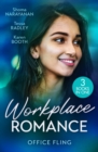 Workplace Romance: Office Fling : An Offer She Can't Refuse (Harlequin Office Romance Collection) / a Tangled Engagement / Between Marriage and Merger - eBook