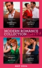 Modern Romance May 2024 Books 5-8 : The Forbidden Greek (The Greek Groom Swap) / Her Venetian Secret / Awoken by Revenge / His Chosen Queen - eBook