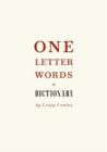 One-Letter Words, a Dictionary - eBook