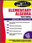 Schaum's Outline of Elementary Algebra - eBook
