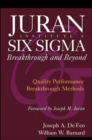 Juran Institute's Six Sigma Breakthrough and Beyond : Quality Performance Breakthrough Methods - eBook