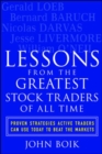 Lessons from the Greatest Stock Traders of All Time - Book