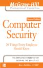 Computer Security: 20 Things Every Employee Should Know - eBook