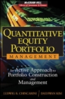 Quantitative Equity Portfolio Management : An Active Approach to Portfolio Construction and Management - eBook