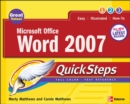 Microsoft Office Word 2007 QuickSteps - eBook