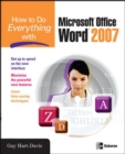 How to Do Everything with Microsoft Office Word 2007 - eBook