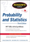 Schaum's Outline of Probability and Statistics, 3/E - eBook