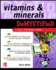 Vitamins and Minerals Demystified - eBook