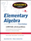 Schaum's Outline of Elementary Algebra, 3ed - Book