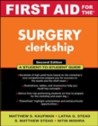 First Aid for the Surgery Clerkship - eBook