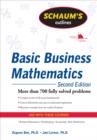 Schaum's Outline of Basic Business Mathematics, 2ed - eBook