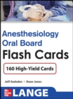 Anesthesiology Oral Board Flash Cards - eBook