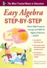 Easy Algebra Step-by-Step - eBook